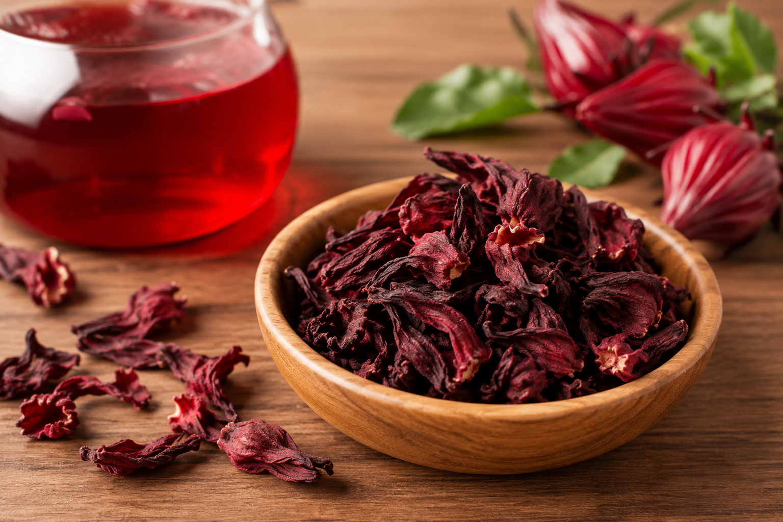 Flor de Jamaica (hibisco): para qué se usa y cómo prepararla