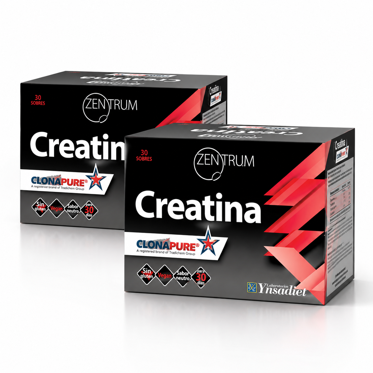 Creatina Zentrum Clonapure® · Sabor neutro -  Pack 2ª al 50%