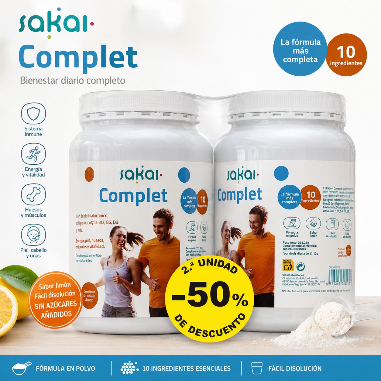 PACK COLLAGEN COMPLET (2ª unidad 50%)